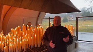 Before we left Lourdes, we lit a candle on behalf all those who contacted us asking us to pray for their family, friends or themselves. It was also lit for all supporters and friends who are in need of prayer. | HCPT