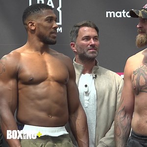 3.8M views · 48K reactions |  Anthony Joshua wasn’t happy with the way Robert Helenius was looking at him… #JoshuaHelenius | Boxing News | Facebook
