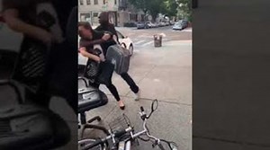 Slapped The Sh*t Out Her: Woman Gets Manhandled By A Man During A Dispute On The Block!
