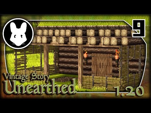 How to Make a Tannery! Vintage Story: UNEARTHED! 1.20 - Ep 09