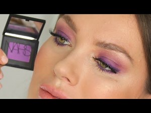 How to apply eyeshadow for beginners - Makeup Tutorial with Purple