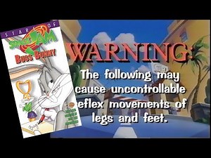 Opening to Stars of Space Jam: Bugs Bunny 1996 VHS (60fps)