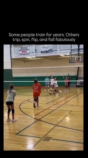 science on Instagram: "When chaos meets coordination! This compilation of "successful fails" proves that even when things don't go according to plan, the laws of physics can still orchestrate a win through the science of kinematics and perfectly timed variables! 🏐🍰 What you’re seeing here are moments where an intended action is interrupted by a mishap, yet the final result is unexpectedly perfect—thanks to a combination of momentum transfer, center of mass, and rapid reaction times. First, the