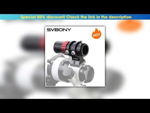 Discount SVBONY 30mm f/4 Compact Ultra-Mini Guide Scope for SV305 ZWO Auto Guiding Cameras SV165•••