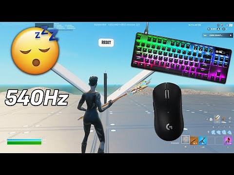 Steelseries Apex Pro TKL ASMR 😴 1v1 BuildFights 🏆 Satisfying Keyboard Fortnite 360 FPS 4K