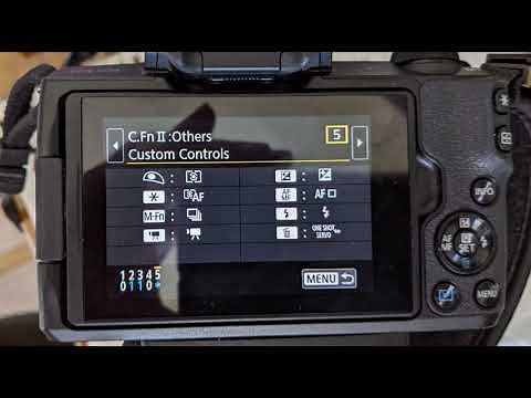 EOS M50 Backbuttonfocus