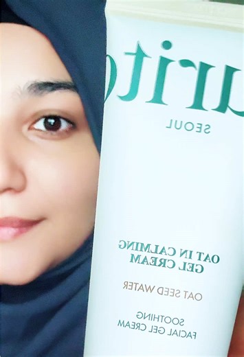 Clear skin, healthy glow✨✨ fungal acne safe, lightweight ,hydrating & calming- Oat In Calming Gel Cream 🤍🤍 @PURITO SEOUL #Purito #oatcream #Koreanskincare #PuritoSeoulPrivileges