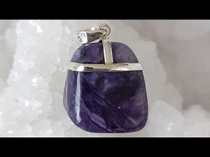 Charoite Crystals By Crystal Healer Mark Bajerski/ It's Power & Healing Properties