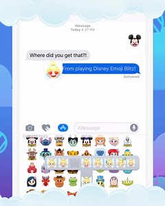 651 reactions · 134 shares | Give your emojis an upgrade with Disney Emoji Blitz! #DisneyEmojiBlitz | Disney Emoji | Facebook