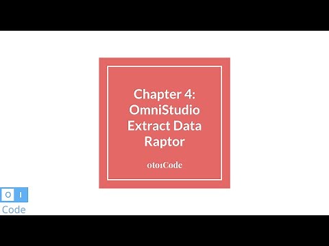 OmniStudio: Extract Data Raptor #4 | 0to1Code