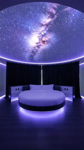 Galaxy Bedroom design 🌌