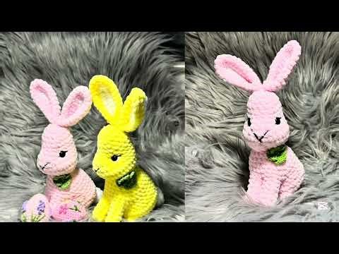 Cum să croșetezi un Iepuraș Pufos – Tutorial Pas cu Pas pentru Începători #CrochetTutorial #crochet