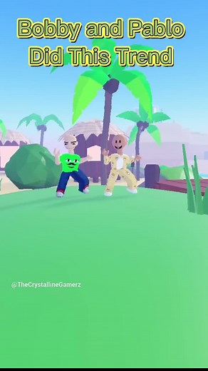 Bobby and Pablo did this trend #didthistrend #roblox #thecrystallinegamerz #fyp #viral