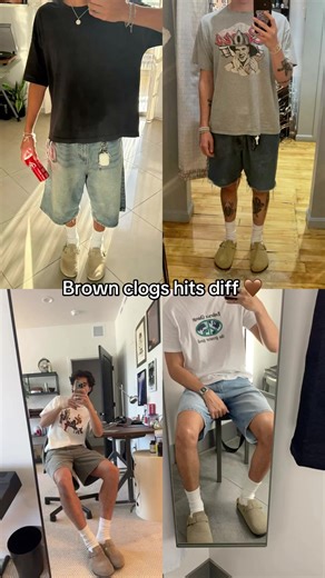Stylish Brown Clogs: Outfit Ideas for Men