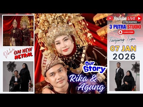 DOKUMENTASI MALAM RESEPSI PERNIKAHAN RIKA & AGUNG | DS TANJUNG TIGA | DIHIBUR OM NEW NETRAL