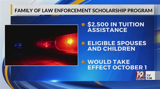 Family of law enforcement scholarship program | April 8, 2026 | News 19 at 5:00