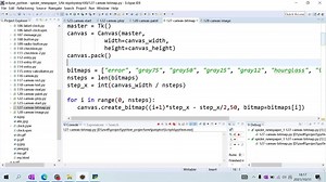 125 python 编程 tkinter显示位图gif