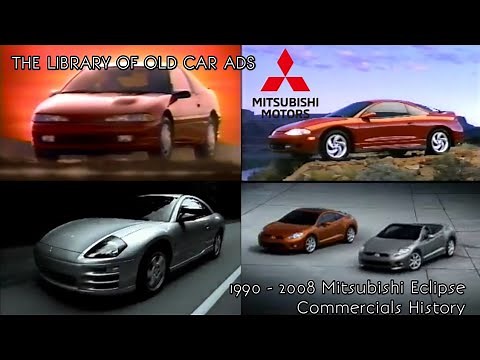 1990 - 2008 Mitsubishi Eclipse Commercials History (FULL/HALLOWEEN SPECIAL #1)