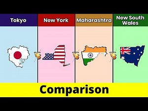 Tokyo vs New York State vs Maharashtra vs New South Wales | Comparison | Data Duck 2.o