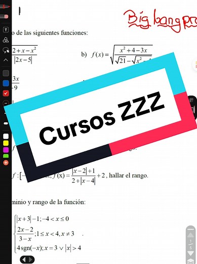 Cálculo desde cero: Clases y problemas a resolver