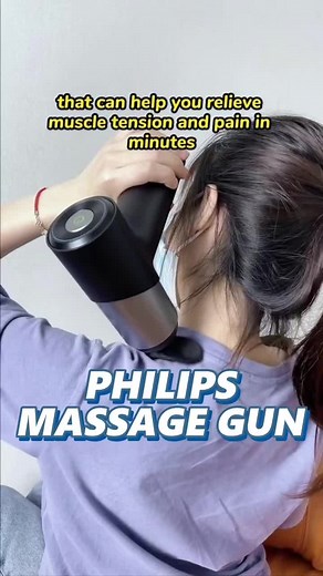 Philips Massage Gun, Revitalize your body 💜💜💜#philips #KongsiBersama #philipsmassager #philipsmassagemy #electricmassage #massagetool #massagergun #tiktokmademebuyit #siliconemassager