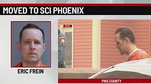 Death row inmate Eric Frein moves to Phoenix State Prison