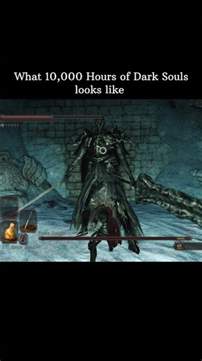 What 10,000 Hours of Dark Souls Actually Looks Like #darksouls #eldenring #reels