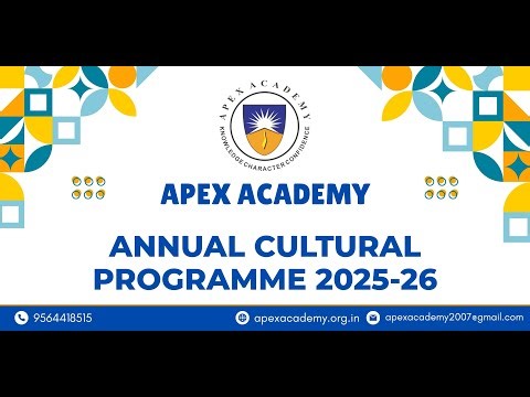 LIVE | Apex Academy Annual Cultural Programme 2025–26