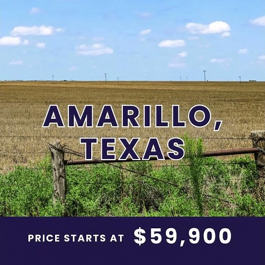 🌿AMARILLO, TEXAS • From $59,900 • 10-Acre Tracts Selling Fast — No HOA, No Restrictions🌿