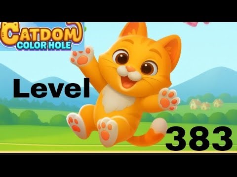 Catdom color hole level 383 solution and walkthrough for gameplay