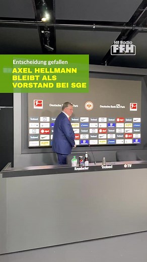 Die Entscheidung ist gefallen: Axel Hellmann bleibt als Vorstand bei Eintracht Frankfurt. Sein Vertrag bei Eintracht Frankfurt läuft noch bis Ende Juni 2027. Zuletzt war er gerüchteweise als neuer Bayern-Boss gehandelt worden. Nach FFH-Informationen war das aber kein Thema. Mehr dazu: 👉 https://www.ffh.de/link/d0d836f #AxelHellmann #SGE Eintracht Frankfurt | HIT RADIO FFH