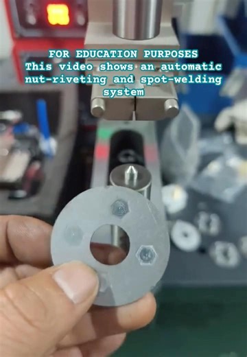 Nut Riveting Machine #shorts #relatable #Manufacturing• #Automation• #IndustrialDesign• #Mechanical