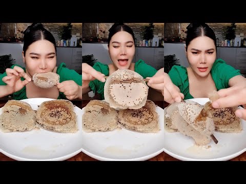 Wild honey, fresh from the comb, sweet and juicy | Icy's Food Review