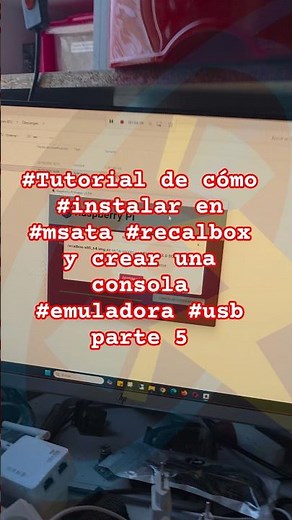 #Tutorial de cómo #instalar en #msata #recalbox y crear una consola #emuladora #usb parte 5