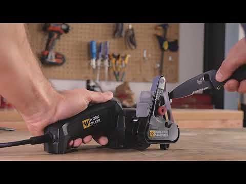 How to Sharpen a Serrated Blade with the Work Sharp Original Knife and Tool Sharpener