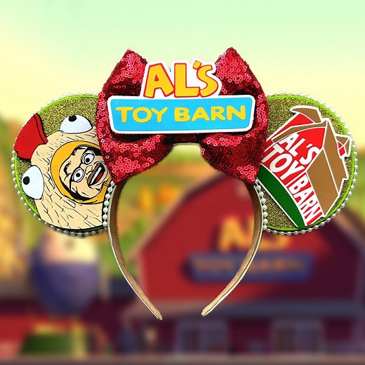Al’s Toy Barn Inspired Mouse Ear Headband | Toy Story Ears - Etsy