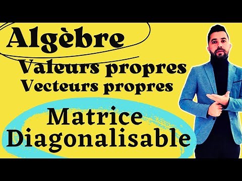 Matrice diagonalisable : Calcul du valeurs propres et Vecteurs propres
