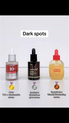 Rating my top 3 serums for every skin concern 🥇🥈🥉