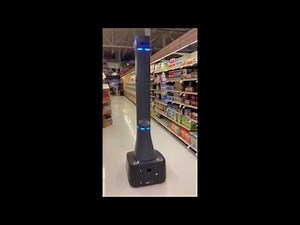 We meet Marty the Robot in a Martin’s grocery store (VA)