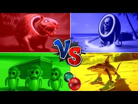 BRAINROT ZOMBIE 🆚️ SHIMPANZINI COCOSINI - TILES HOP EDM RUSH