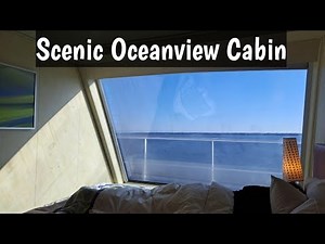 Carnival Sunshine Scenic Oceanview Cabin Walkthrough 9122 Rare Cabins