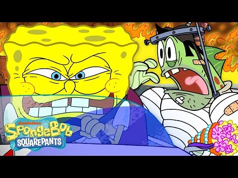 SpongeBob FAILING To Drive for 30 Minutes Straight 🥴 | ‪@SpongeBobOfficial‬