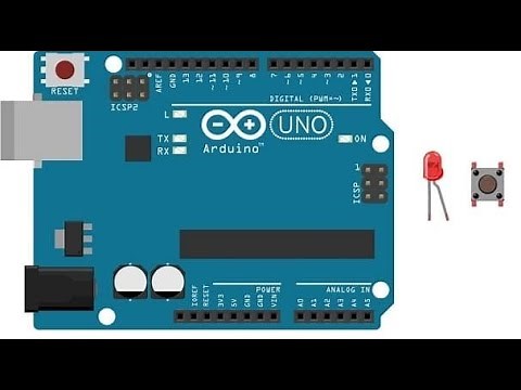 Allumer une LED connectée à l’Arduino UNO par le bouton poussoir