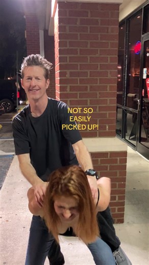 Drunk Woman Lifted in Hilarious Piggyback Fail