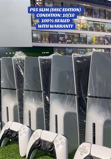 PS5 SLIM (DISC EDITION) SLIGHTLY USED STOCK AVAILABLE AT PARADISE GAMES... 🚚 DELIVERY AVAILABLE ALL OVER PAKISTAN 📍SHOP LOCATION: SHOP# LG10/2 Centrum Shopping Mall, Main Rashid Minhas Road, Opposite Ubl Sport Complex, near Luckyone Mall Karachi. ⏰TIMINGS: 2PM TO 11PM MONDAY TO SUNDAY 📞CALL/WHATSAPP: 03082661496, 03003585521 DIRECT WHATSAPP LINK: https://api.whatsapp.com/send?phone=923082661496&text