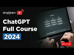 🔥 ChatGPT Full Course For 2024 | Complete ChatGPT Full Course | ChatGPT Tutorial | Simplilearn