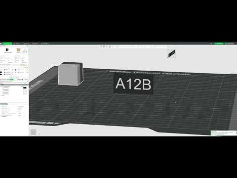 3D modeling Flush text (correcting my previous video) #fusion #3dmodeling #3dprint #bambustudio