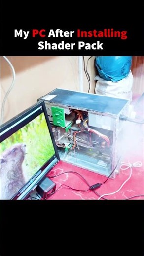 POV: Turning On RTX in Minecraft | Ultra Graphics Went Wrong 💀 #minecraft #shorts