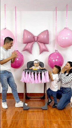 🎀 Beautiful BIRTHDAY decoration IDEA 🎉 Easy and simple! 💖 Sharon Cabanillas