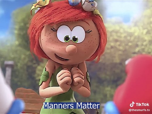 Stop the burping contest _ Manners Matter - part 7 #thesmurfs #fyp #smurf #catsmurf #smurfcat #vouali #cartoon #foryou #foryoupage #fypシ